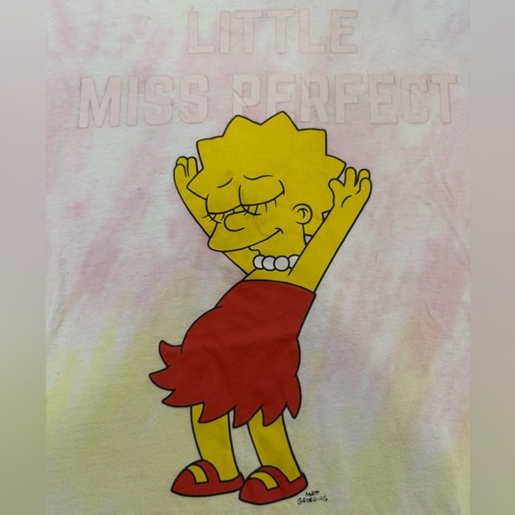 “Little Miss Perfect” Simpson’s tee, junior’s large - Picture 2 of 2